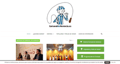 Desktop Screenshot of carnavaldeherencia.es